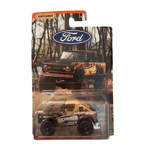 Matchbox 72 Ford Bronco 4X4 Skid Steer Die-Cast Toy Truck